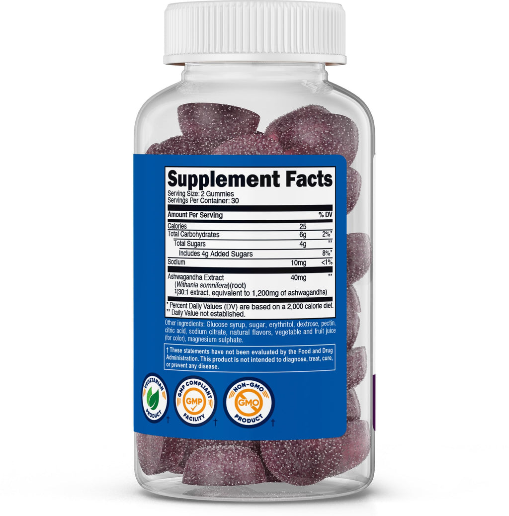 Nutricost authentic USA imported ashwagandha vegetarian gummies for mental clarity