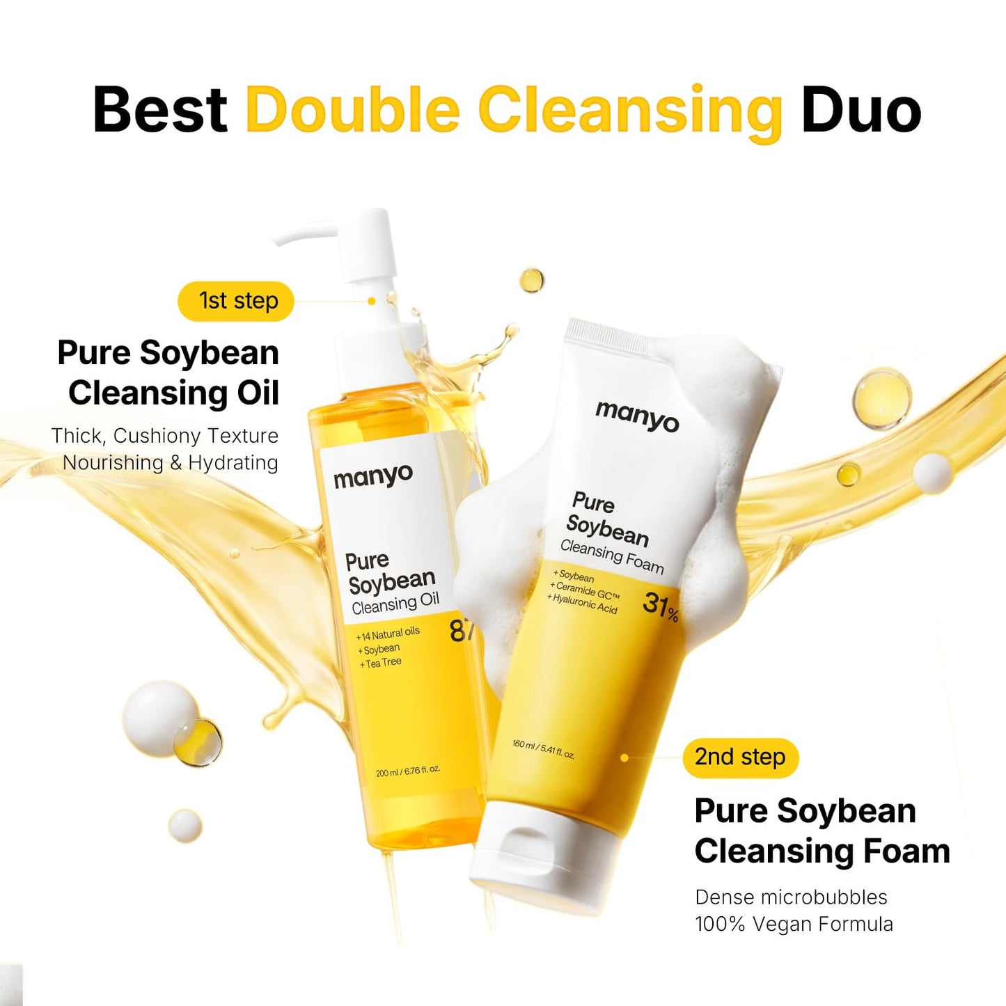 Ma:nyo Pure Cleansing Oil skincare routine application