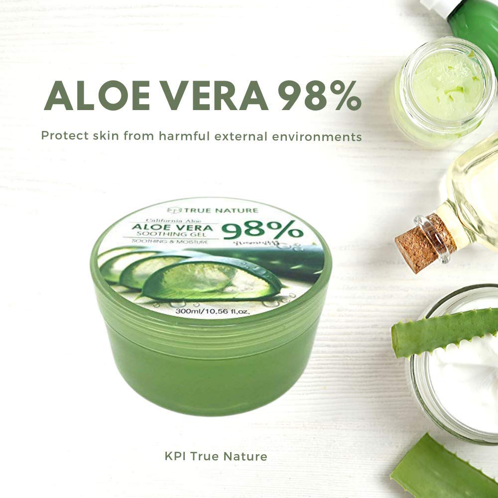 Curofit True Nature Soothing Gel packaging back label