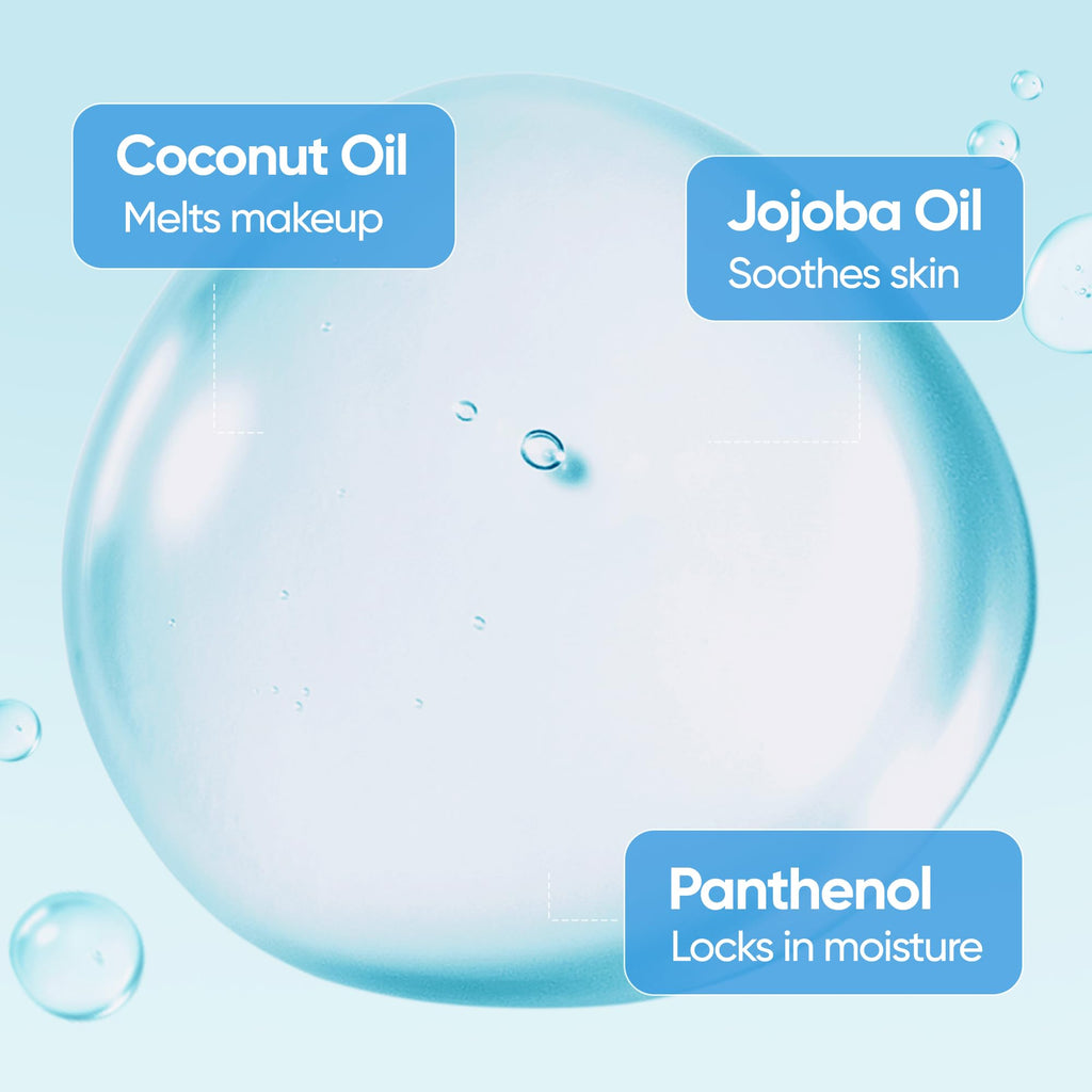 Banila Co eye makeup remover bottle cap and dispenser detail