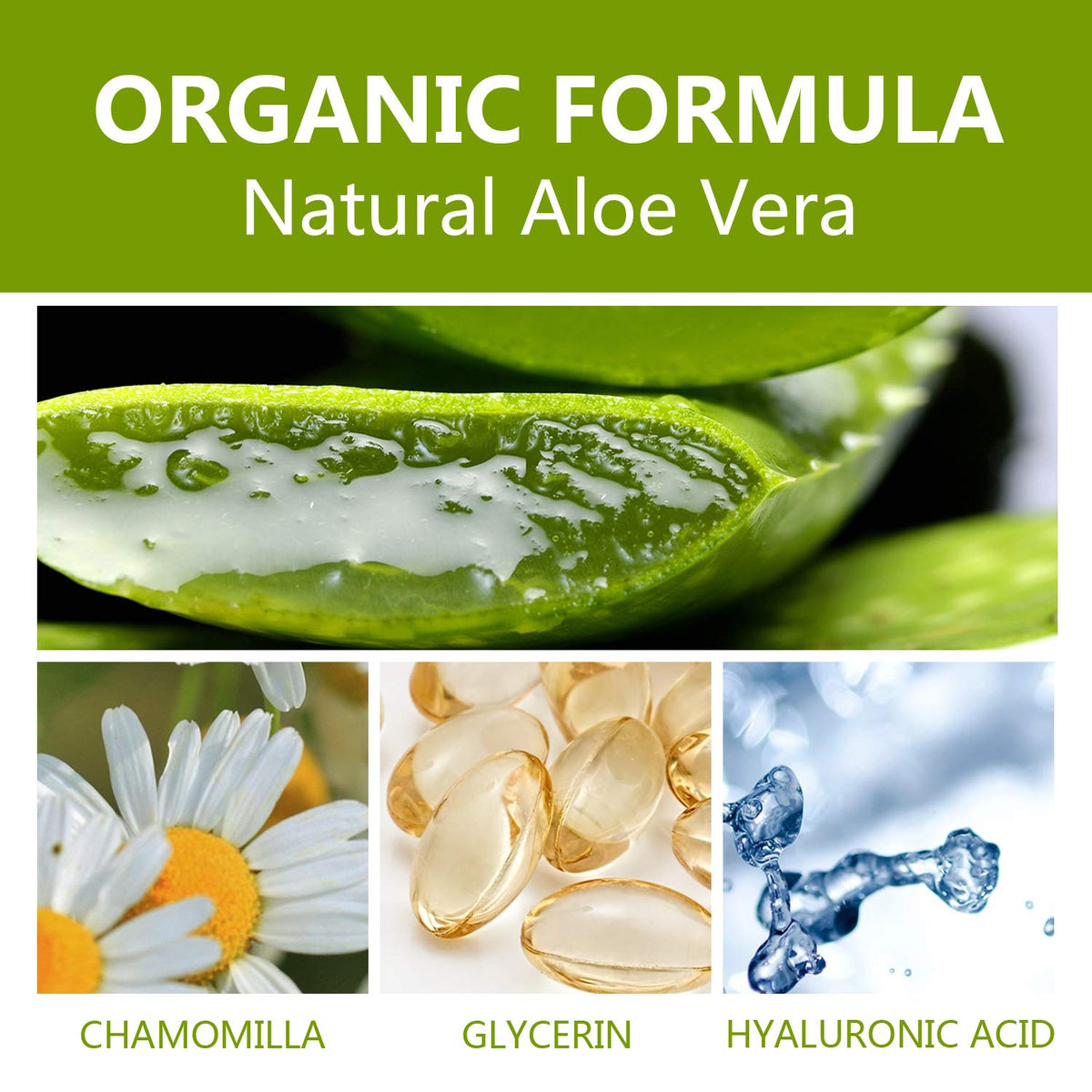 Benatu aloe vera gel packaging size comparison