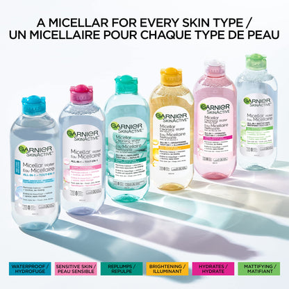 Authentic USA imported Garnier micellar cleansing water compact bottle