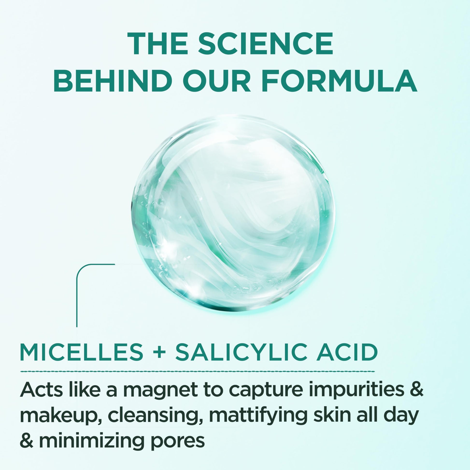 Garnier all in one purifying micellar cleansing water 400ml bottles showing back labels and ingredients