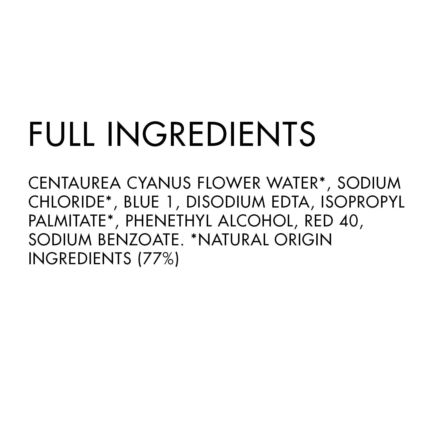 Klorane imported clean beauty eye makeup cleanser bottle for contact lens wearers