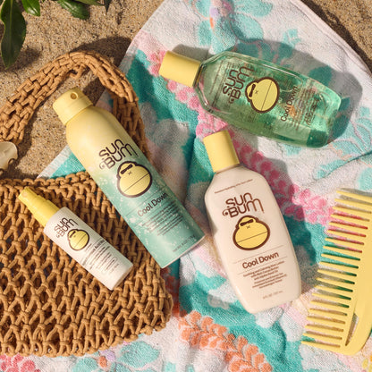 Sun Bum skincare for sunburned skin