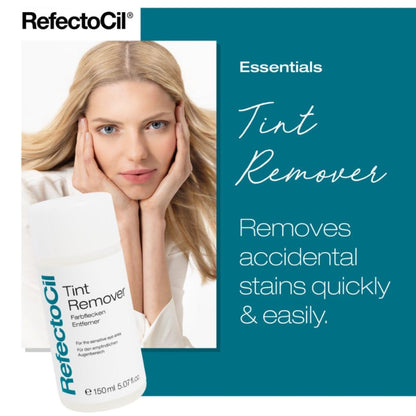 RefectoCil Tint Remover salon grade eyelash and eyebrow tint cleanup solution