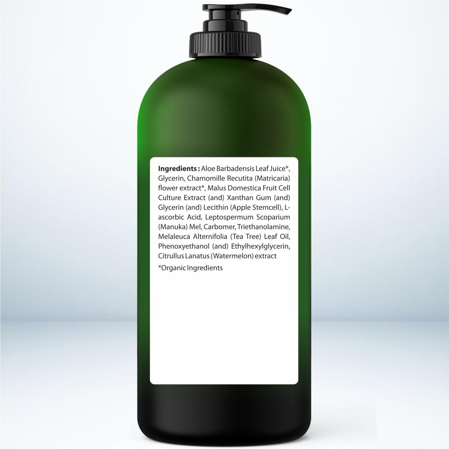 Being Naturals Aloe Vera Gel 16.9 Fluid Ounces bottle packaging