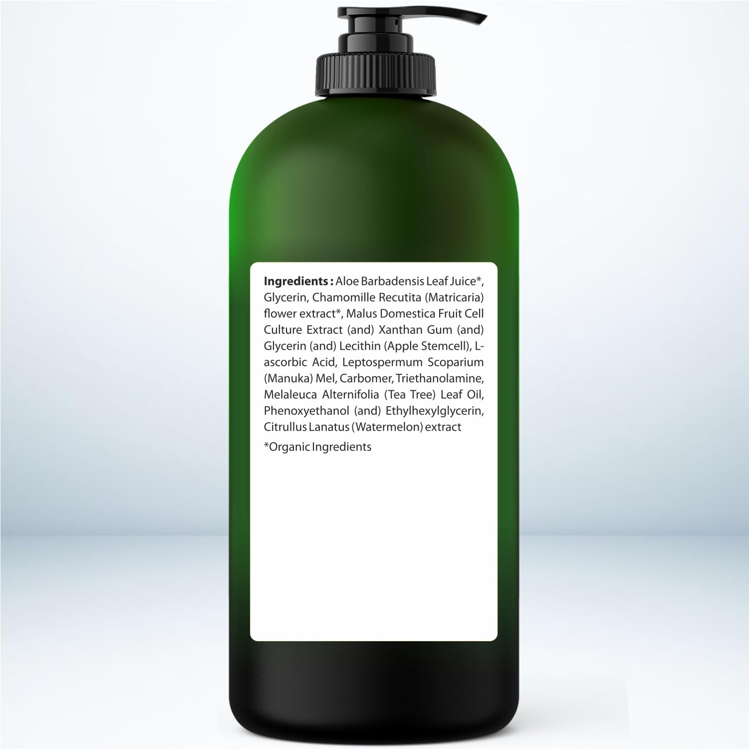 Being Naturals Aloe Vera Gel 16.9 Fluid Ounces bottle packaging