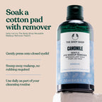 The Body Shop Camomile Gentle Eye Makeup Remover lifestyle setting