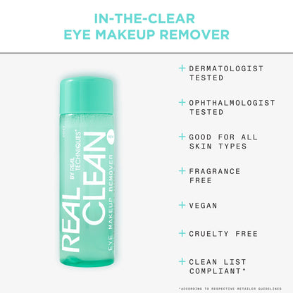 Real Techniques liquid cleanser highlighting skin repair and brightening benefits
