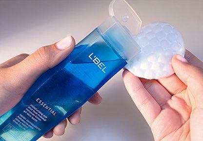 Gentle hydrating eye and face makeup remover lotion for sensitive skin types
