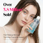 Etude waterproof makeup remover texture and oil layer