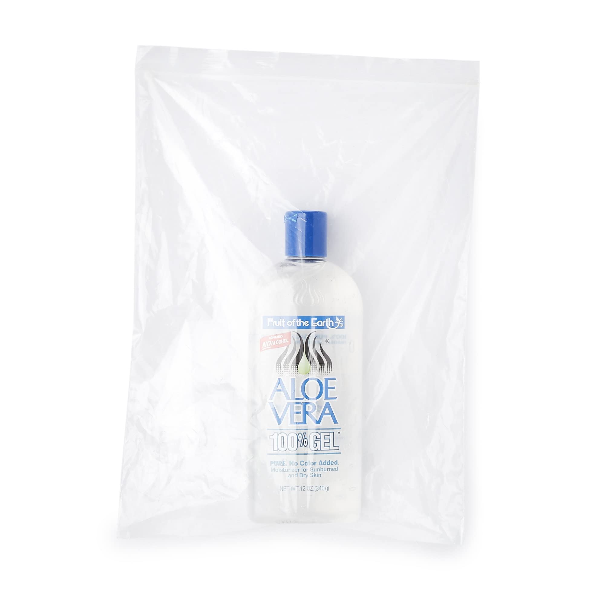 Fruit Of The Earth 100 Percent Pure Aloe Vera Gel bottle texture