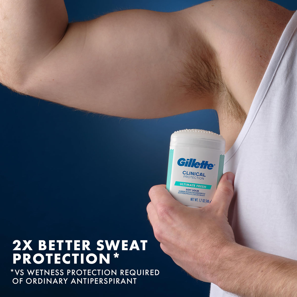 Gillette 72 hour sweat protection active ingredients label