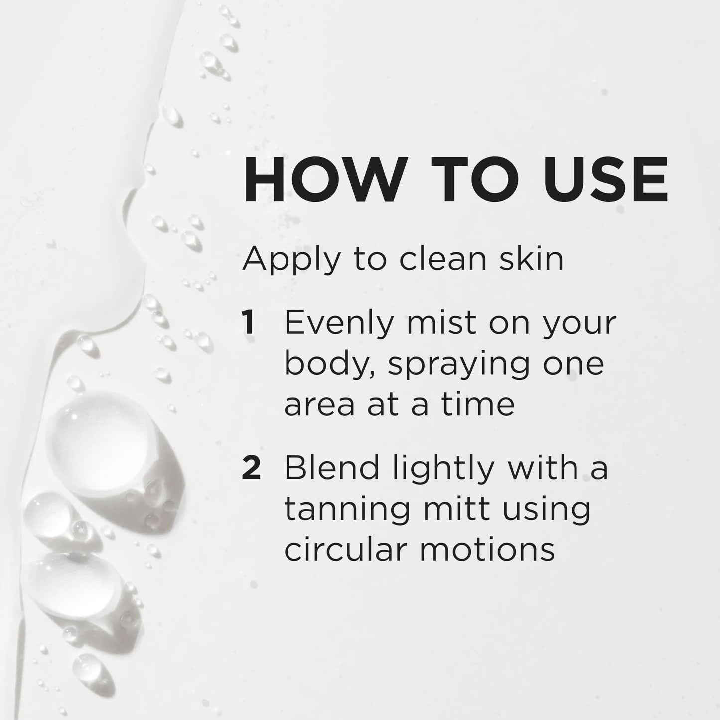 Tan-Luxe tanning water bottle held in hand