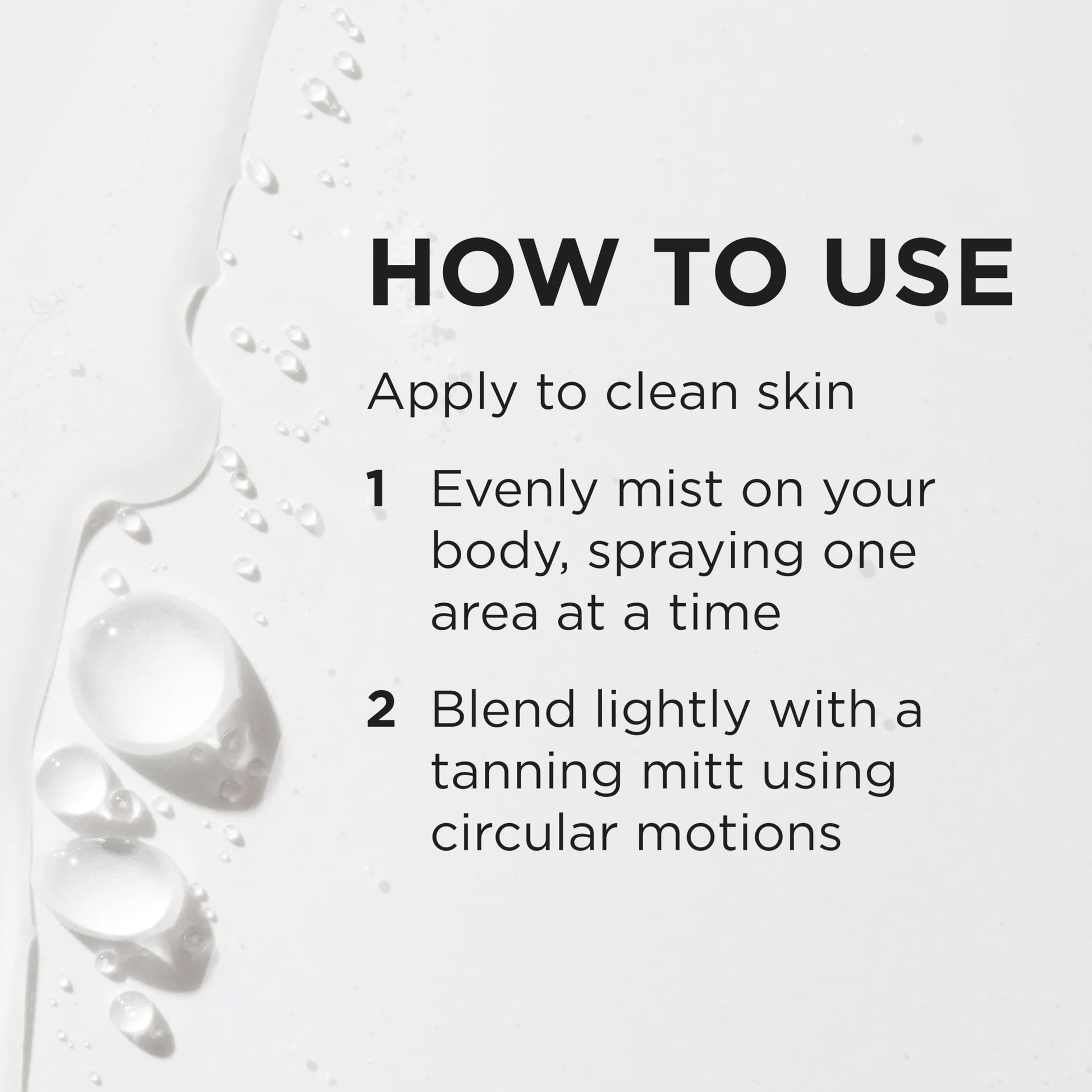 Tan-Luxe tanning water bottle held in hand