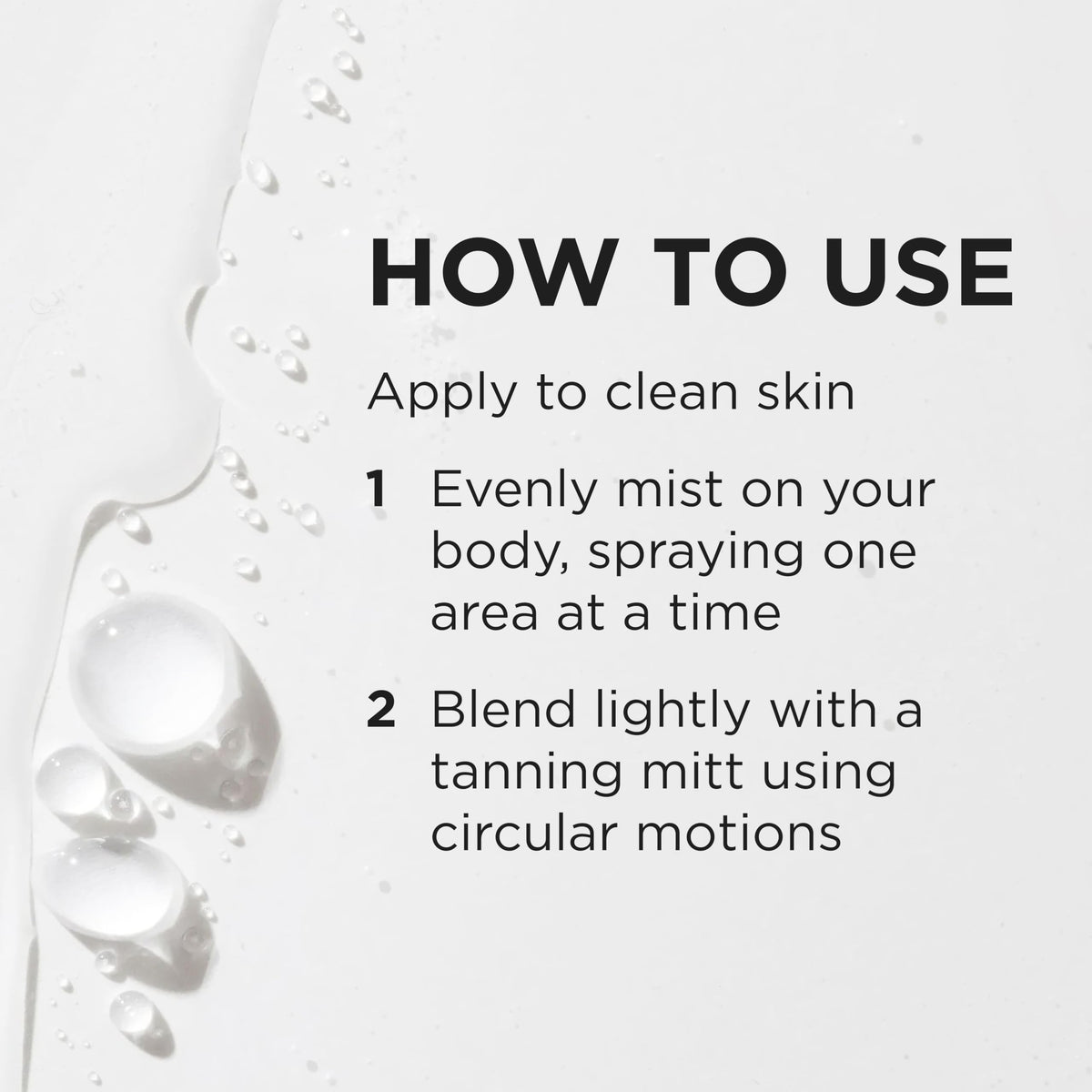 TAN-LUXE hydrating self tanning mist bottle lifestyle display