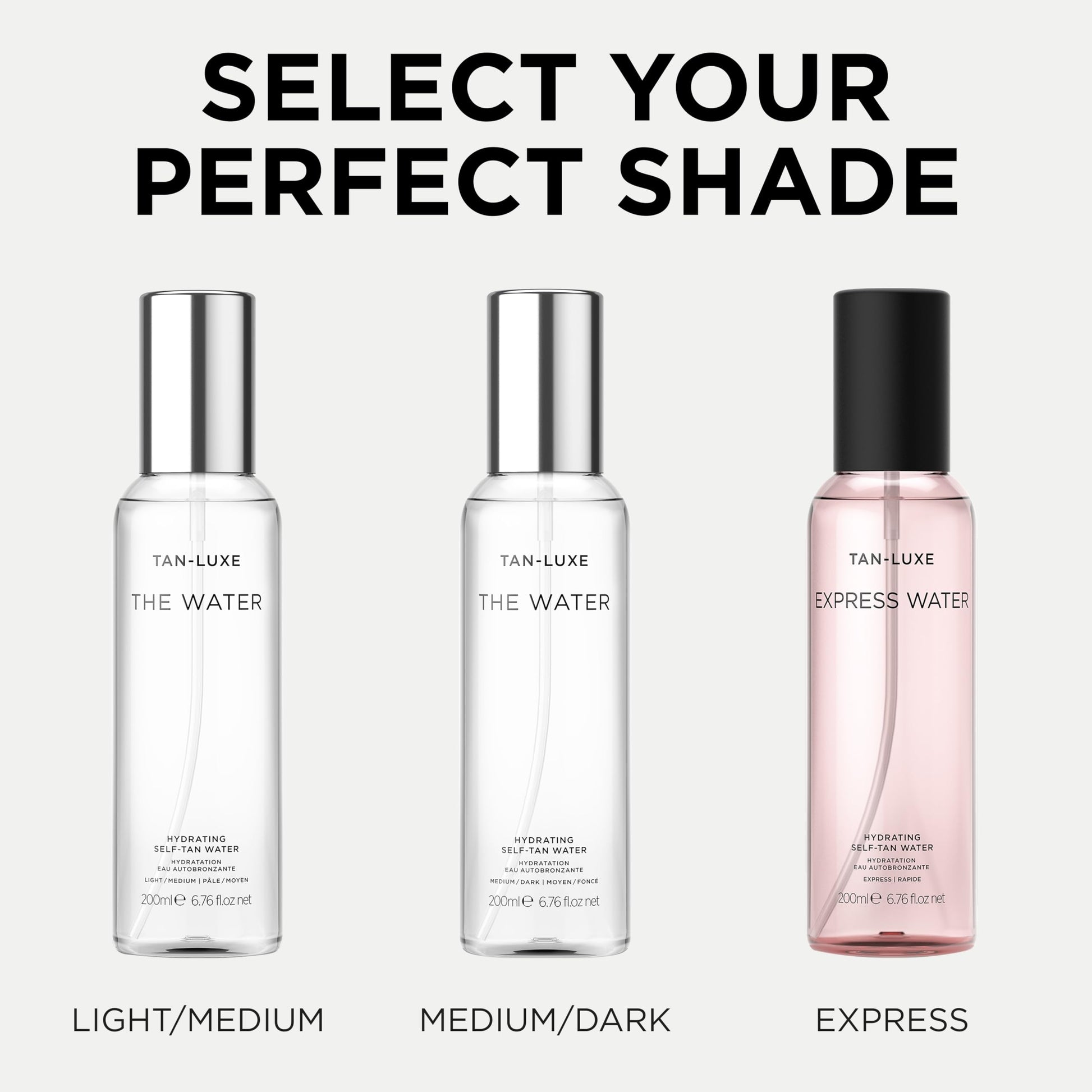 Tan-Luxe The Water clear liquid texture