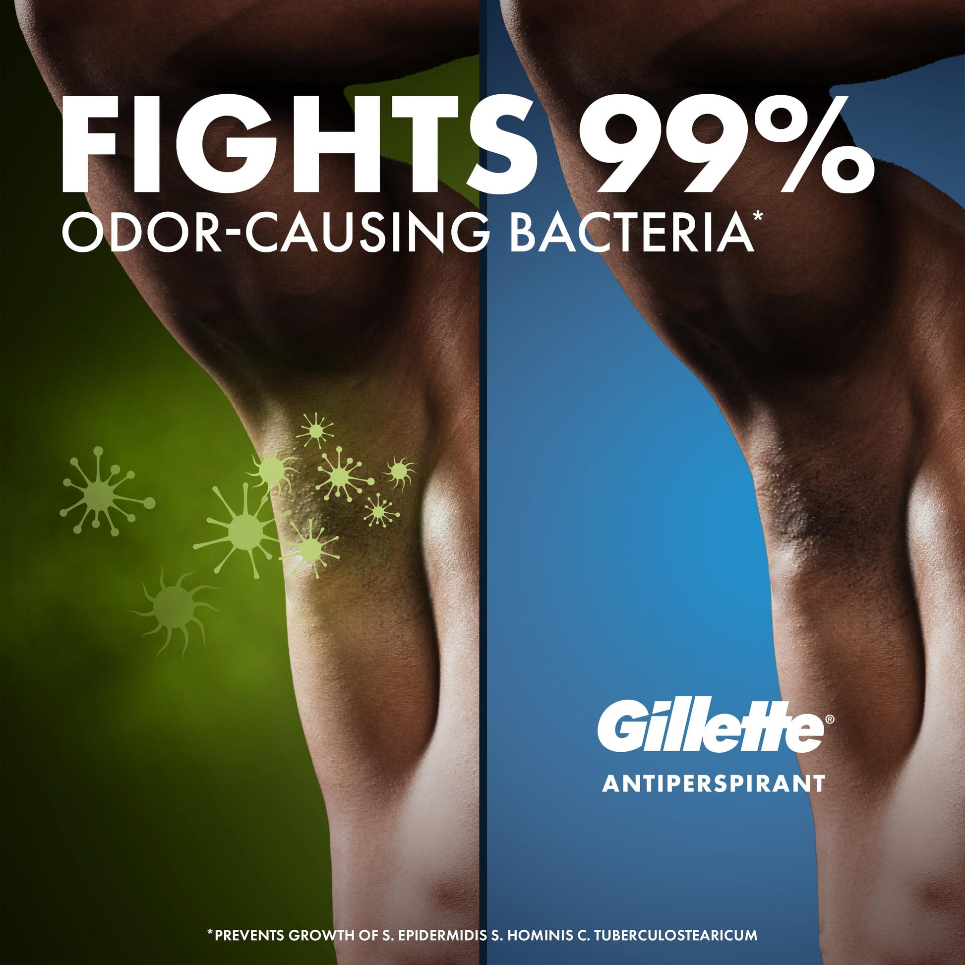 Gillette clinical strength clear gel antiperspirant underarm protection