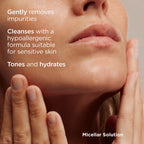 ISDIN facial toner bottle cap and pump design