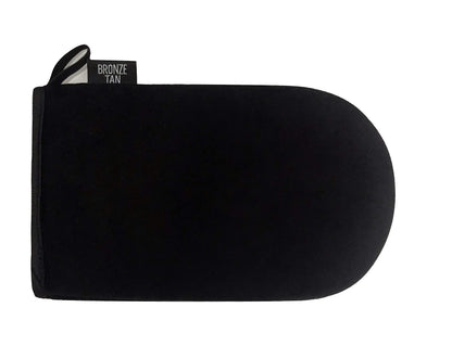 Existing Beauty Bronze Babe velvet mitt side profile
