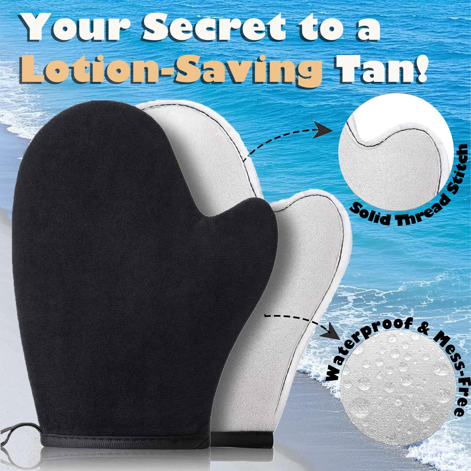 High density kabuki brushes for self tanning