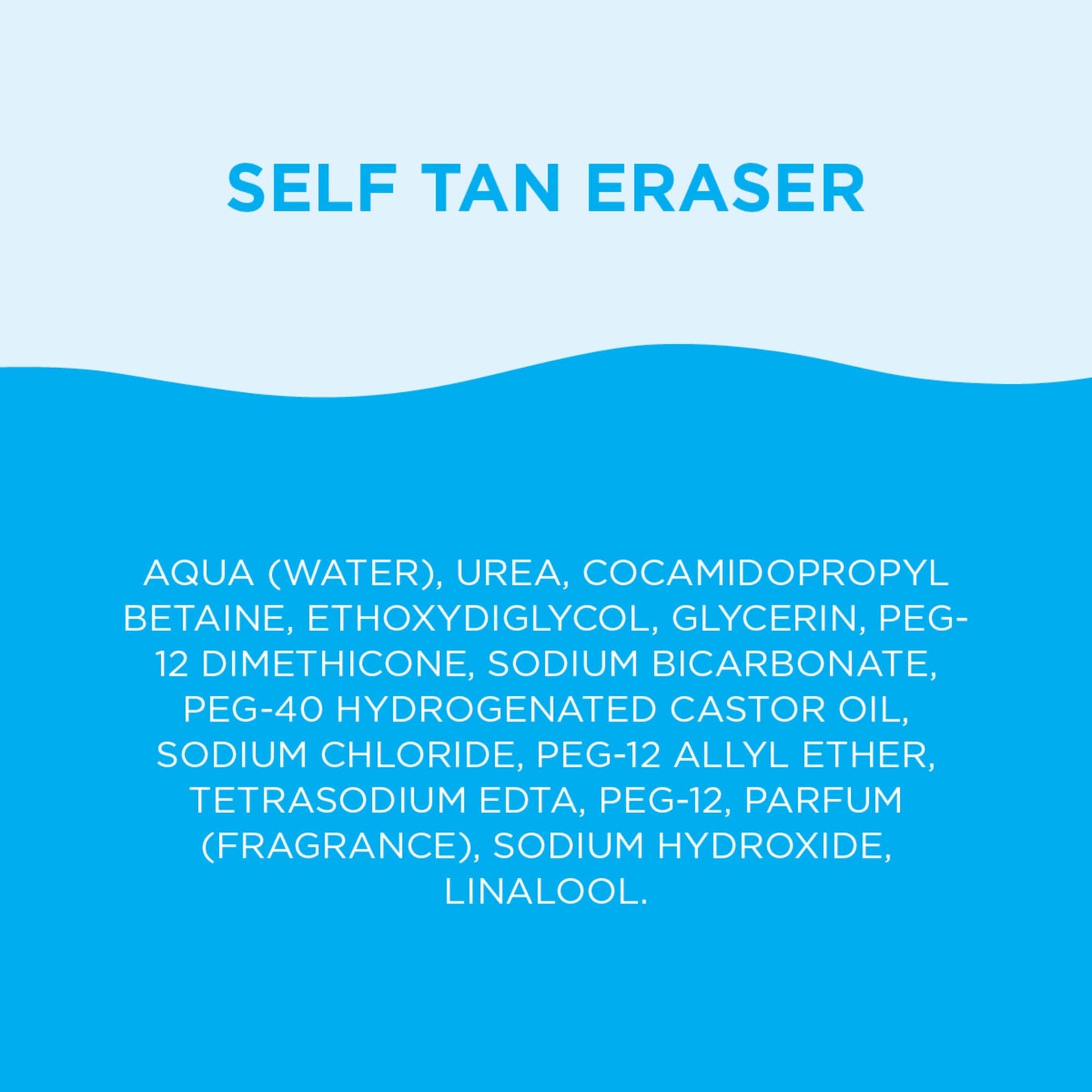 Clean skin after using Bondi Sands Self Tan Eraser
