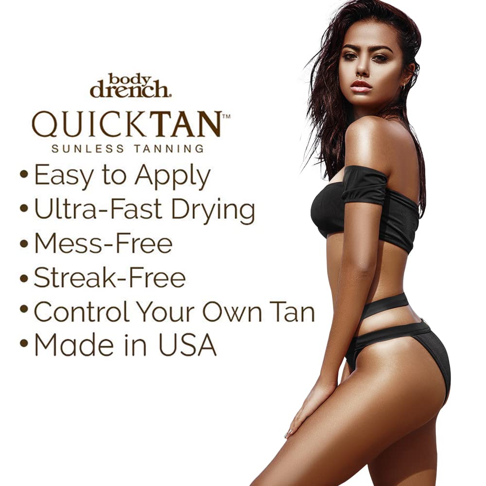 Body Drench Quick Tan spray bottle 360 degree nozzle detail