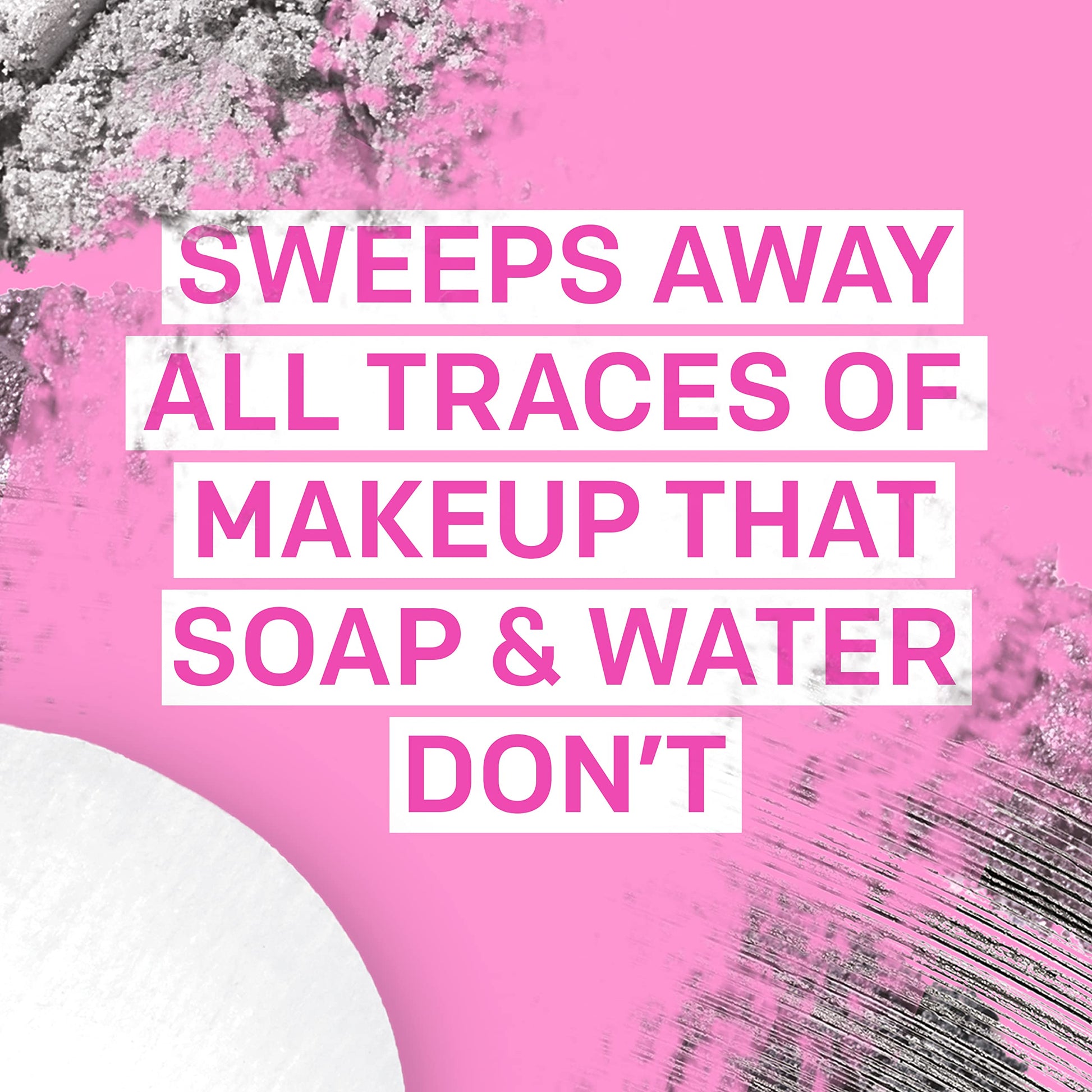 Hypoallergenic oil free makeup remover liquid with aloe and cucumber extracts