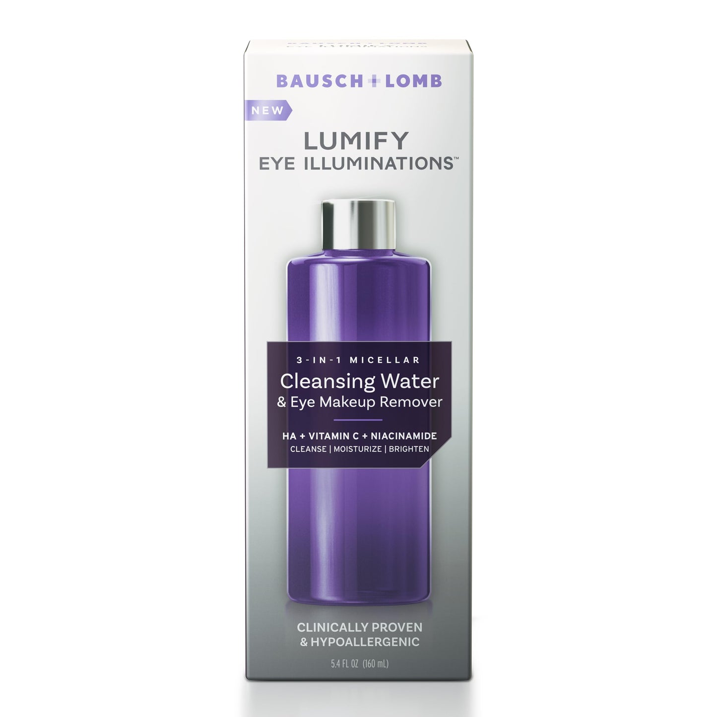 Lumify Eye Illuminations bottle showing directions and ingredients