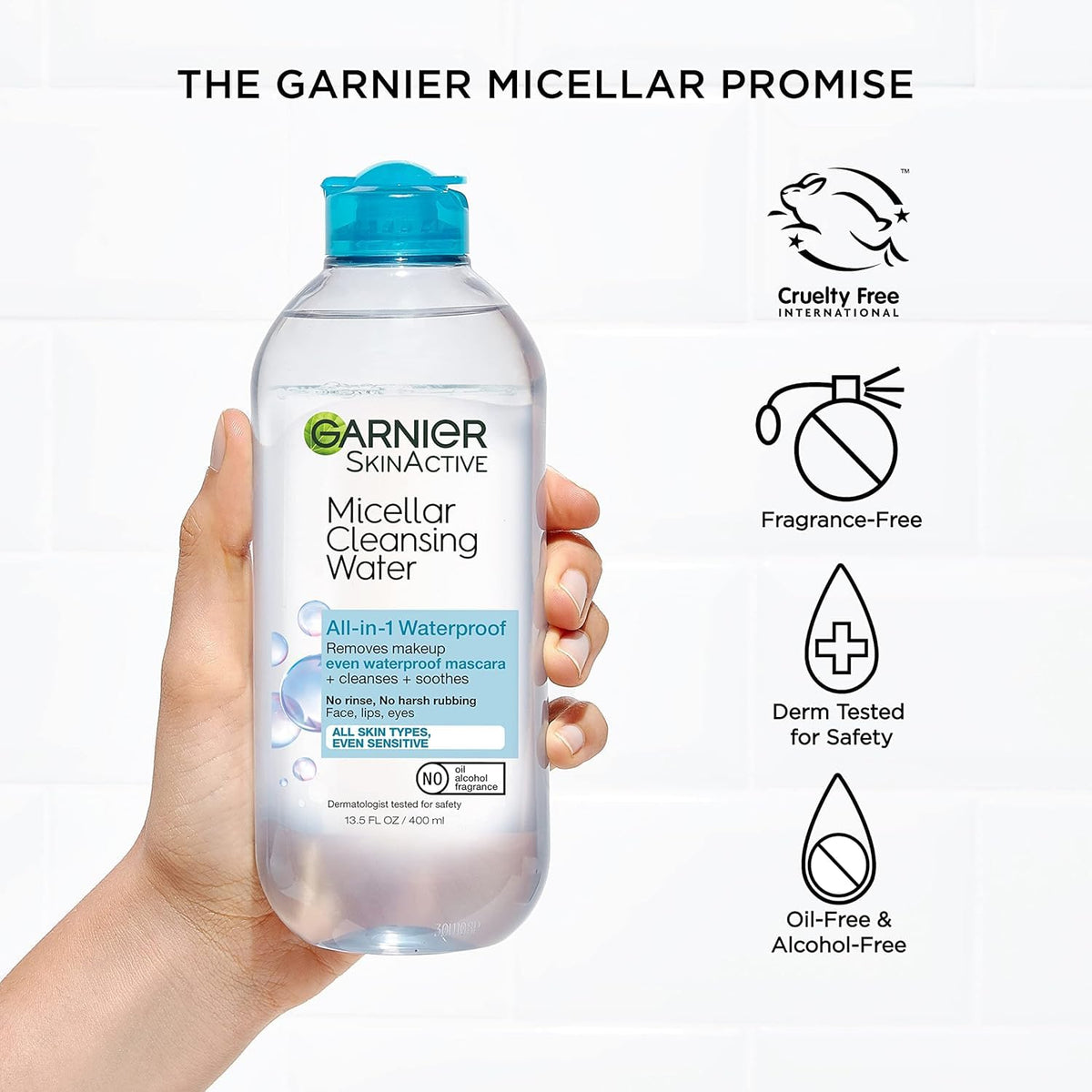 Garnier holiday skincare gift set lifestyle travel presentation