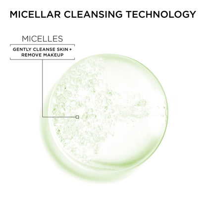 Garnier mattifying micellar water bottle top and cap view