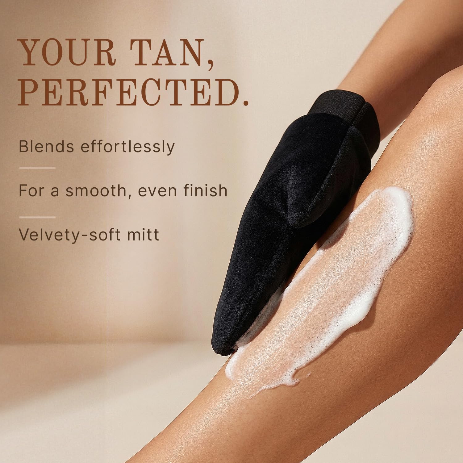 Beauty By Earth sunless tanning mousse foam texture