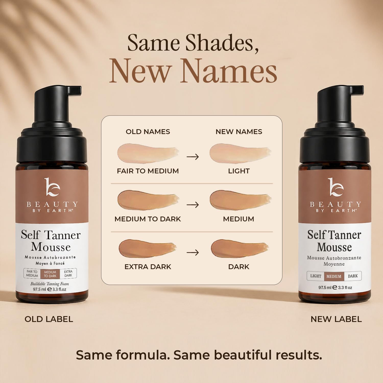 Group shot of Beauty By Earth self tanning kit components