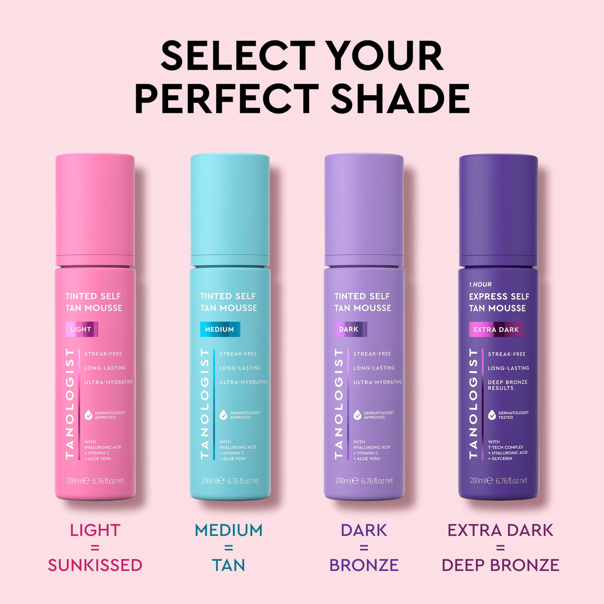 Tanologist tanning mousse bottle cap and nozzle close up