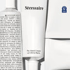 Nécessaire The Hand Cream texture swatch demonstration