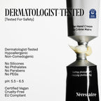 Nécessaire The Hand Cream back label ingredient details