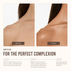 Vita Liberata body makeup applied on arm for glow