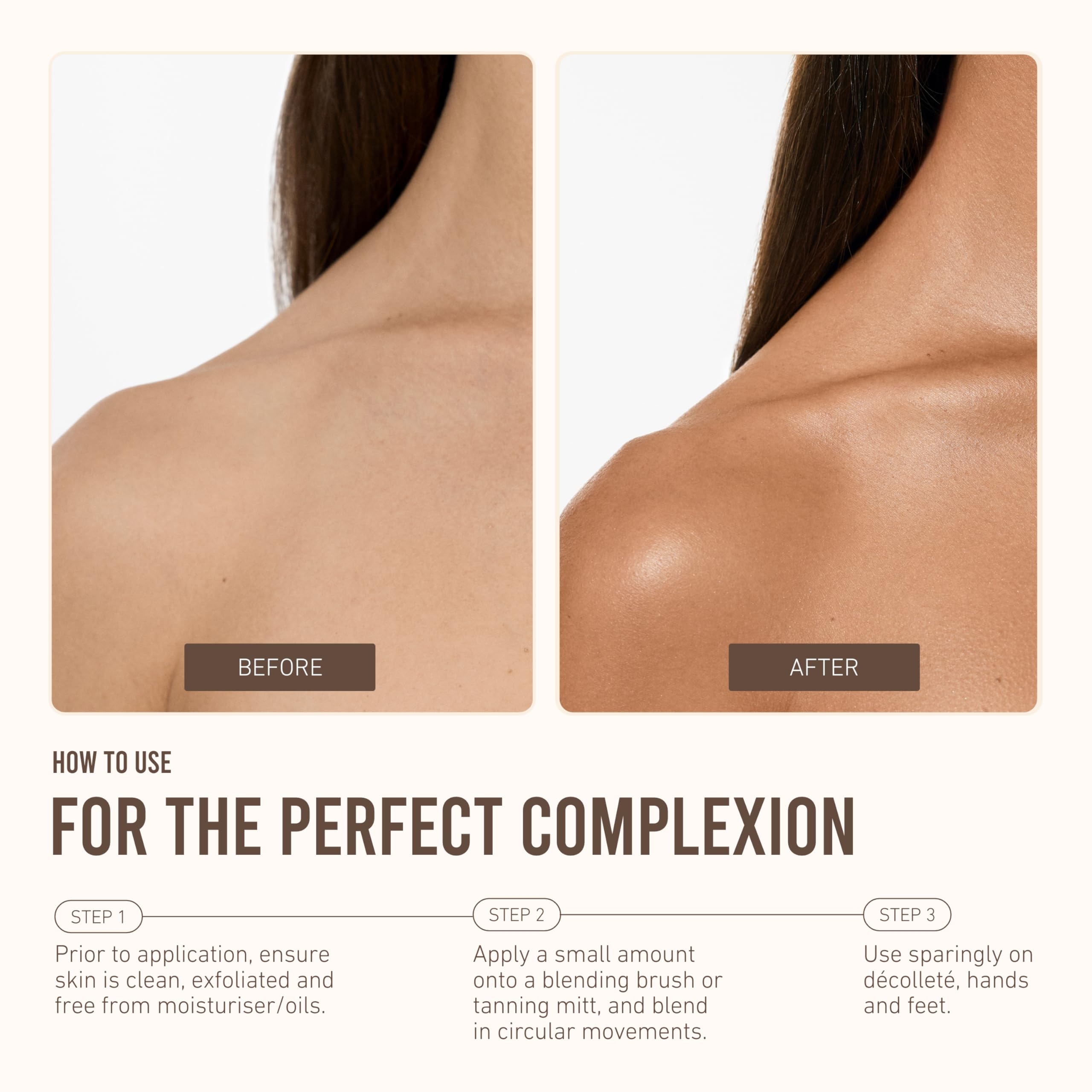 Vita Liberata wash off instant tan lotion bottle description