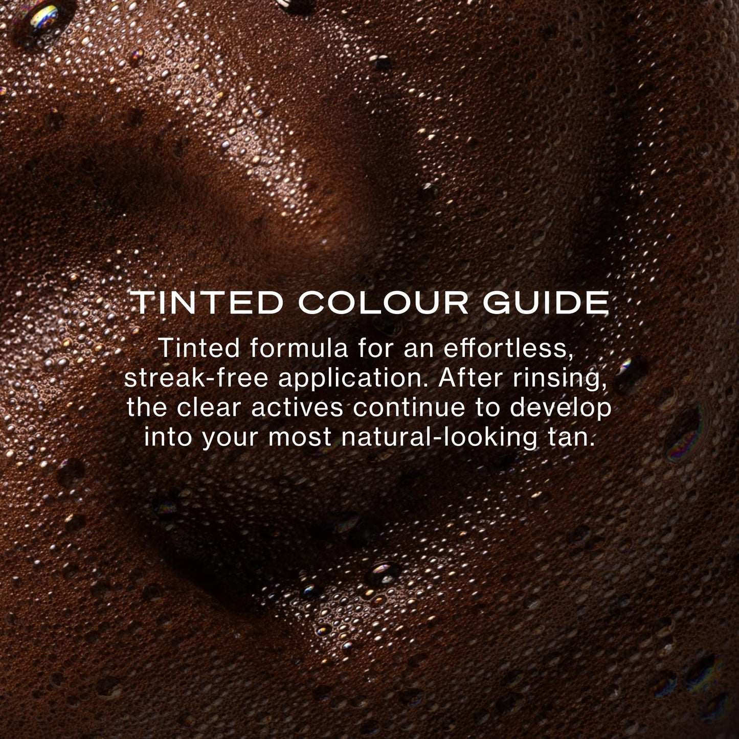 Texture of Loving Tan Platinum express self-tanner mousse