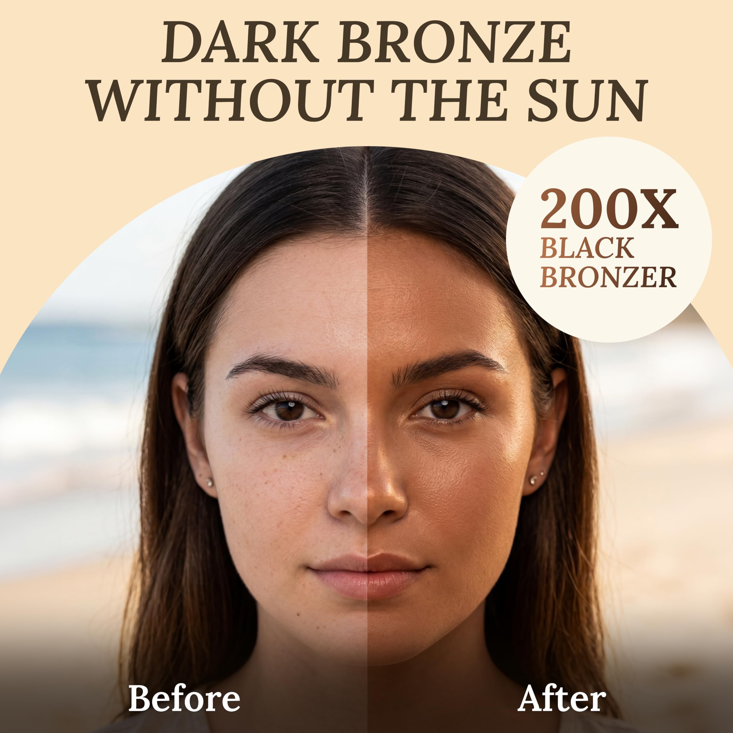 The Sicilian 200X Bronzer bottle side profile