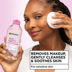Garnier sensitive skin micellar cleansing water 13.5 fluid ounce bottle