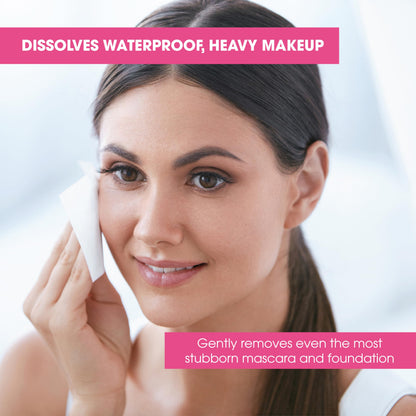 Individual Diamond Wipes makeup remover towelette packaging