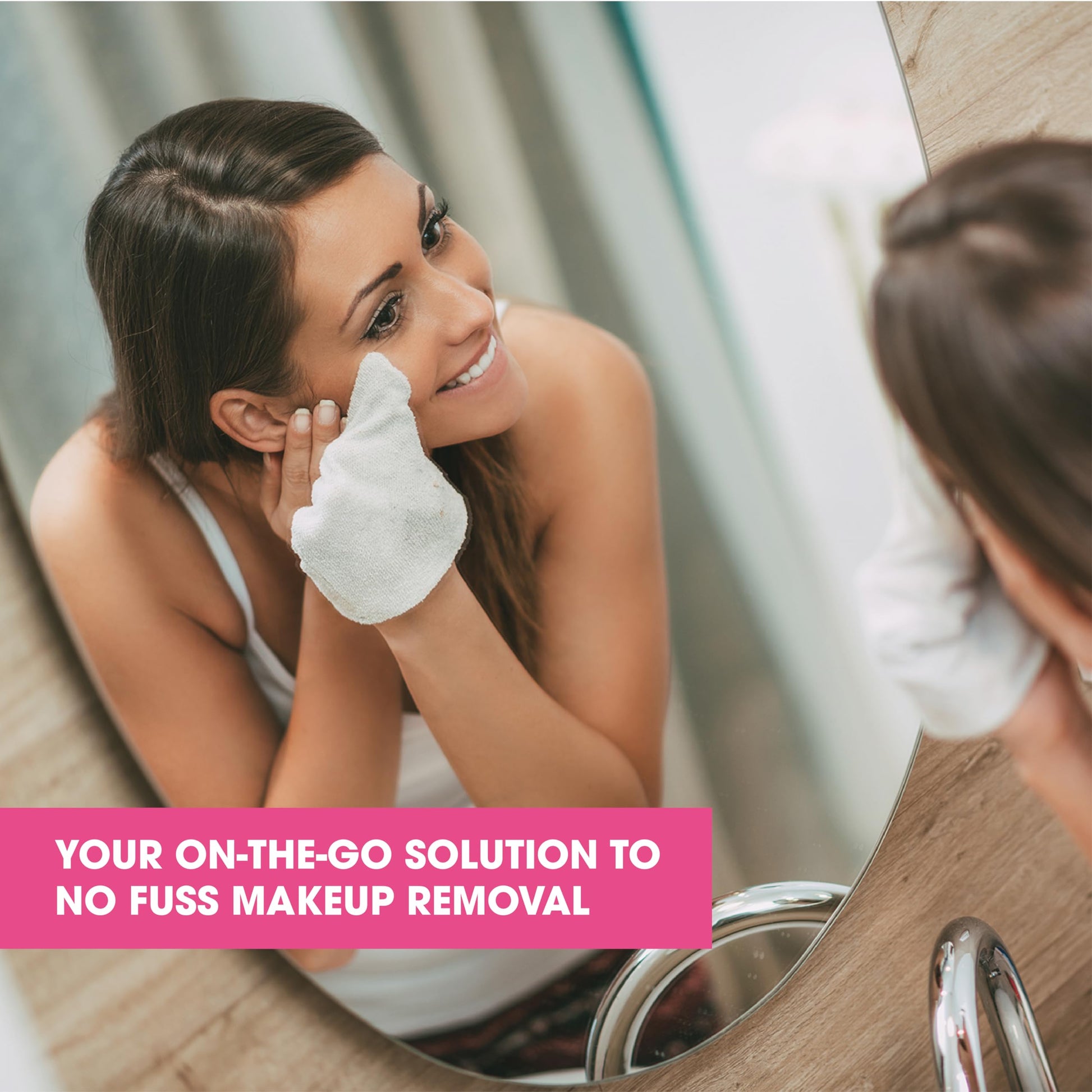 Diamond Wipes makeup remover wipes for travel and gym bag