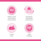 Gentle facial cleansing wipe by Diamond Wipes for sensitive skin
