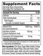 Authentic USA imported Olly energy gummies container