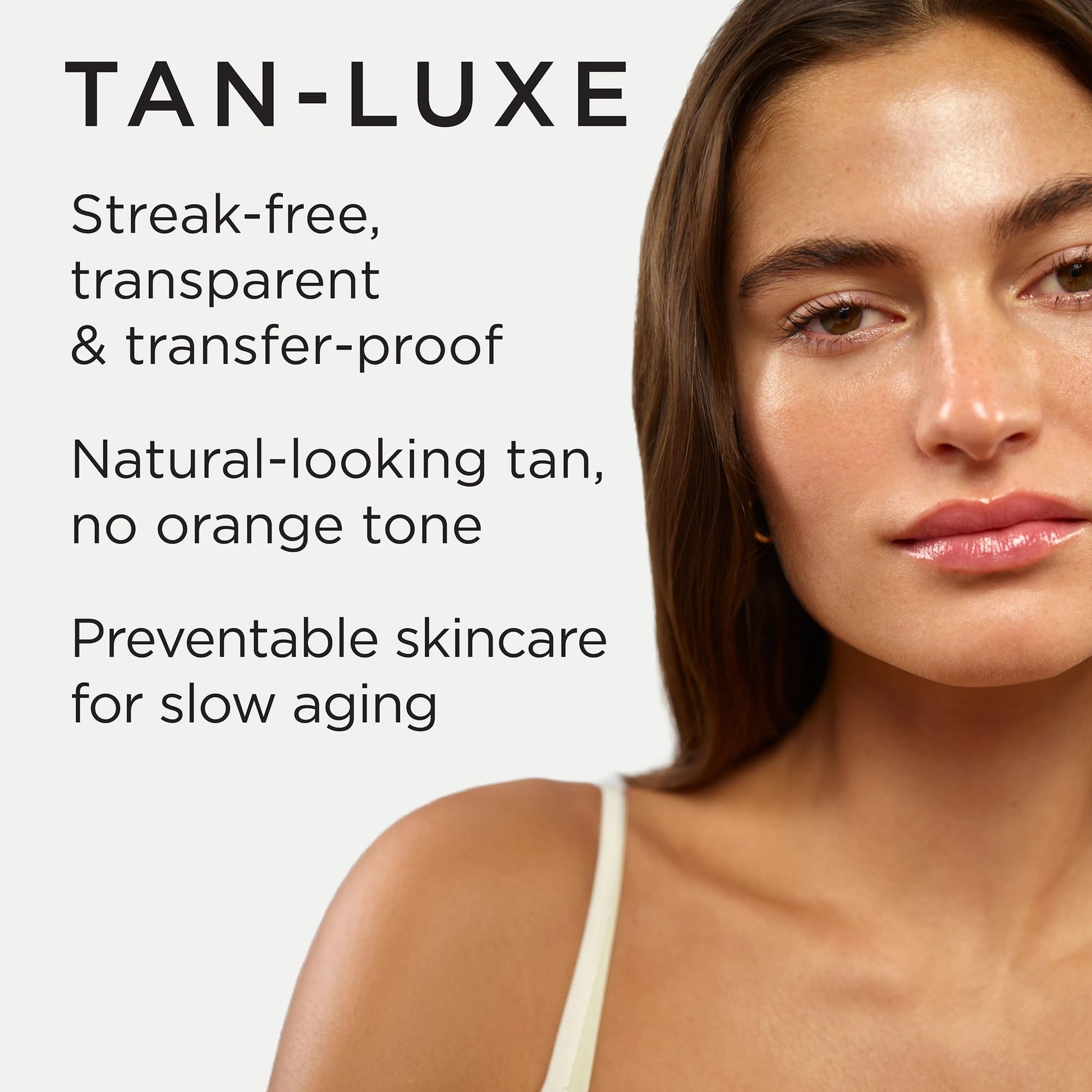Tan-Luxe self tan drops product label details