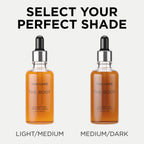 Tan-Luxe The Body Illuminating Self-Tan Drops back panel ingredient text