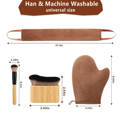 Internal waterproof lining of Ansphie tanning mitt