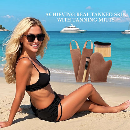 Full set of Ansphie sunless tanning accessories